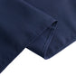60"x126" Navy Blue Premium Polyester Rectangular Tablecloth - 220GSM