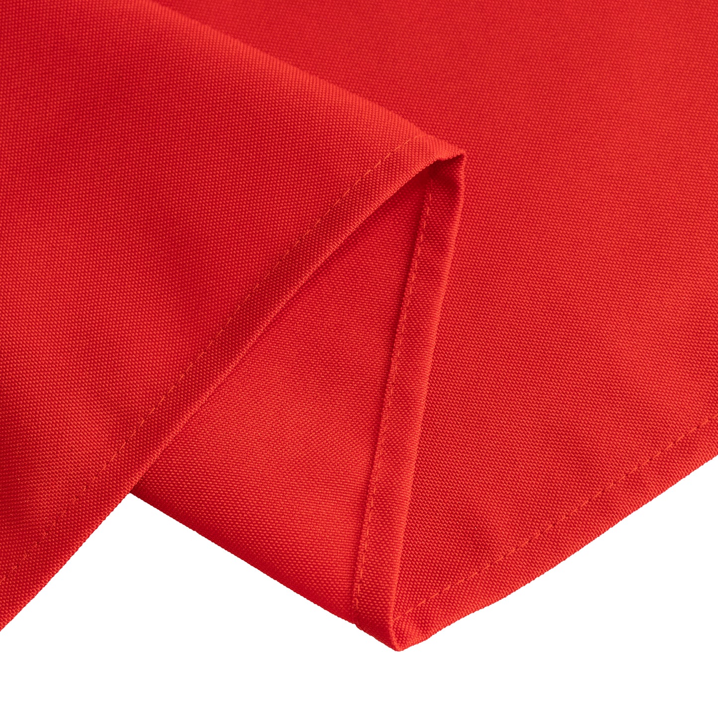 60"x126" Red Premium Polyester Rectangular Tablecloth - 220GSM