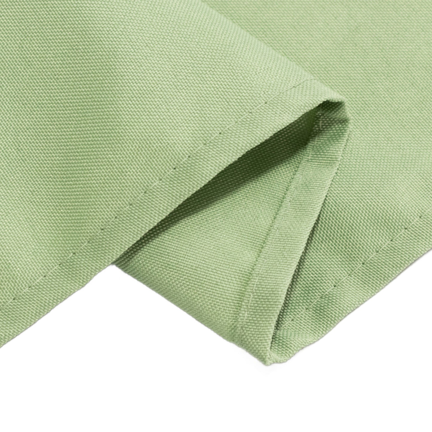 60"x126" Sage Green Premium Polyester Rectangular Tablecloth - 220GSM