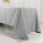 60"x126" Silver Premium Polyester Rectangular Tablecloth - 220GSM