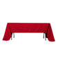 Premium Polyester 60"x126" Rectangle Tablecloth Wine - Stain-Resistant 220GSM Finish for Special Eve