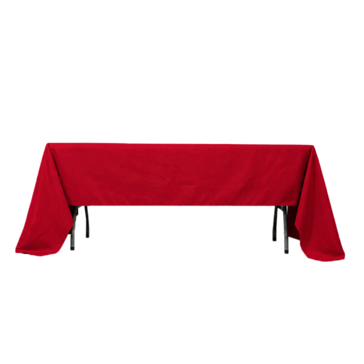 Premium Polyester 60"x126" Rectangle Tablecloth Wine - Stain-Resistant 220GSM Finish for Special Eve