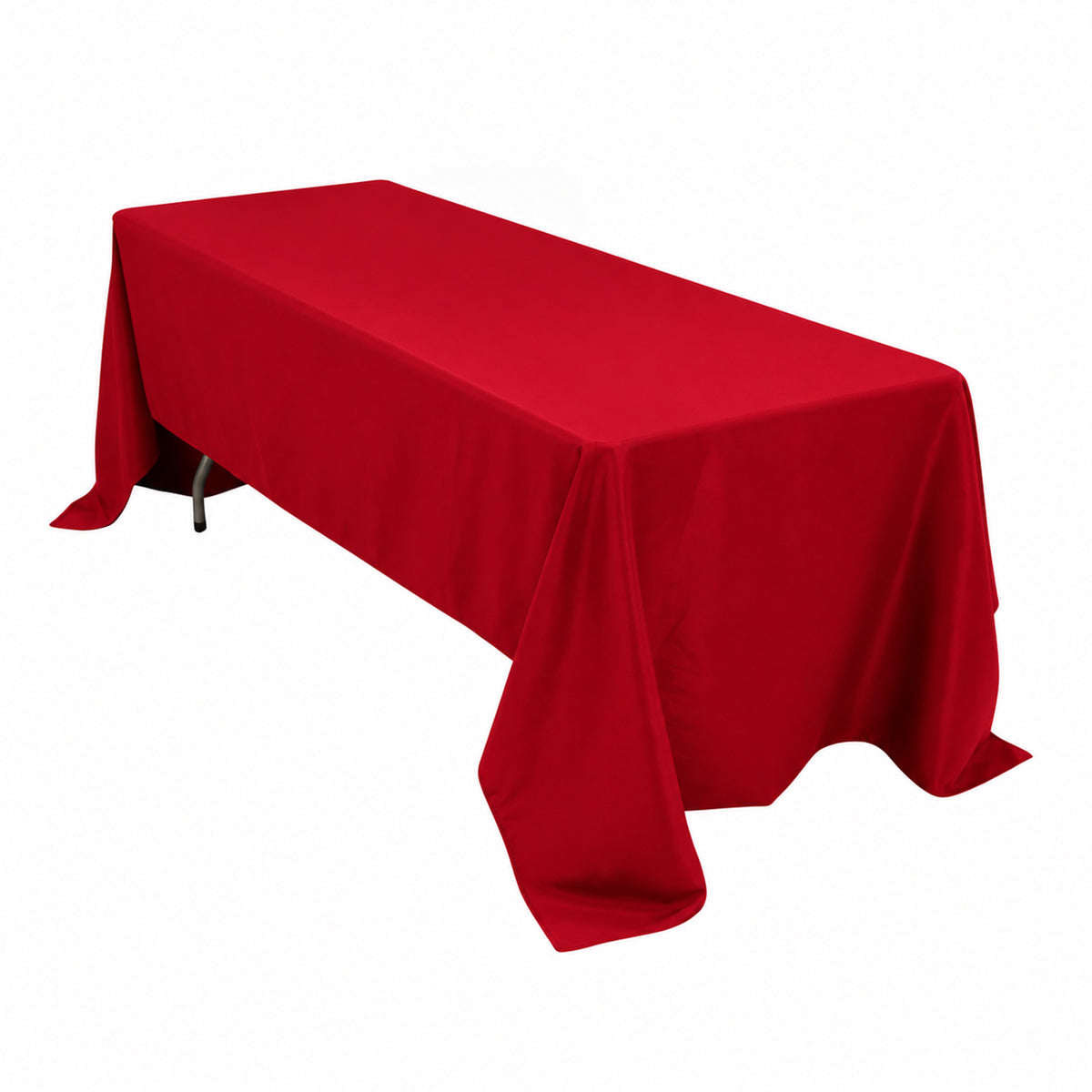 Premium Polyester 60"x126" Rectangle Tablecloth Wine - Stain-Resistant 220GSM Finish for Special Eve
