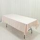 Polyester Tablecloth 60"×84" Blush – Rectangle, Washable & Wrinkle-Resistant, Perfect for Parties