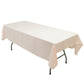 Polyester Tablecloth 60"×84" Blush – Rectangle, Washable & Wrinkle-Resistant, Perfect for Parties