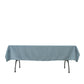 Polyester Tablecloth 60"×84" Dusty Blue – Rectangle, Washable & Wrinkle-Resistant, Perfect for Parties