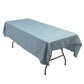 Polyester Tablecloth 60"×84" Dusty Blue – Rectangle, Washable & Wrinkle-Resistant, Perfect for Parties