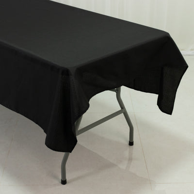 How Black Rectangle Tablecloths Elevate Your Décor