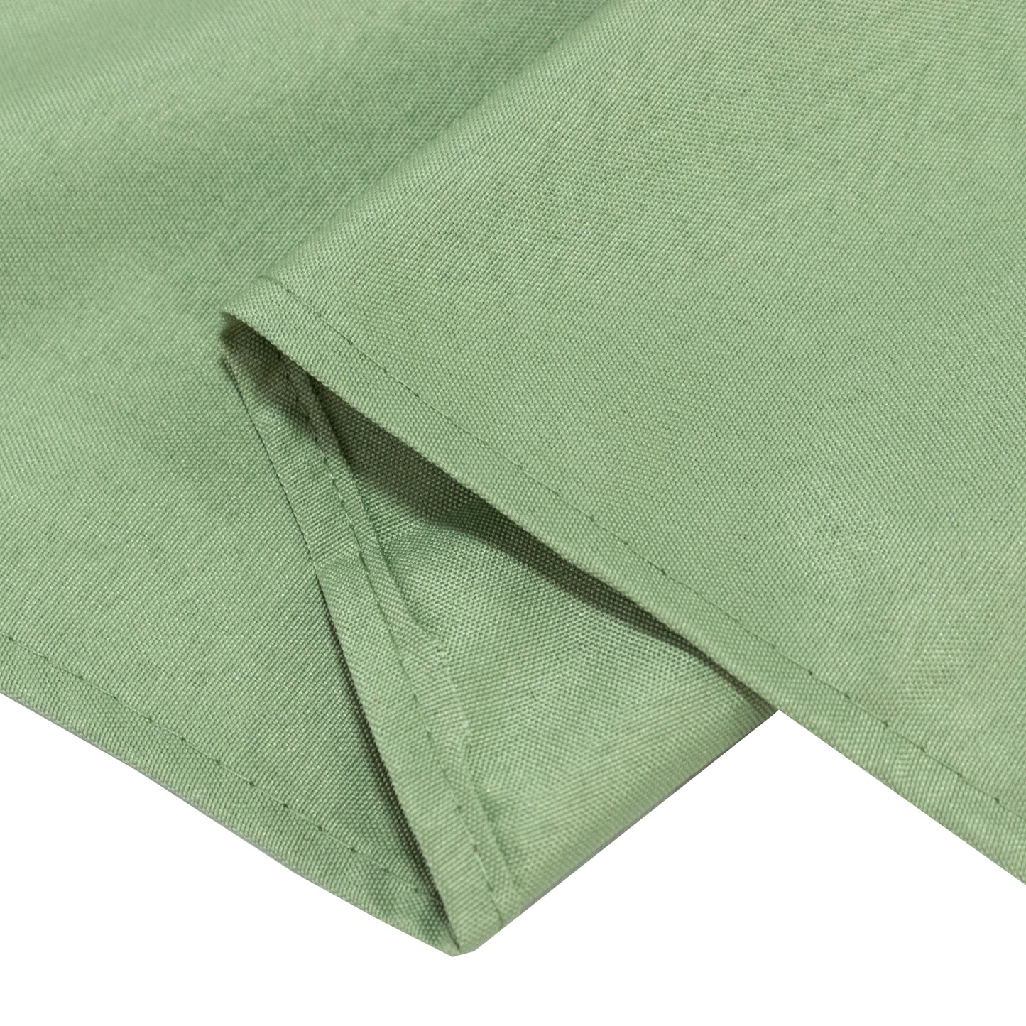 Polyester Tablecloth 60"×84" Dusty Sage Green – Rectangle, Washable & Wrinkle-Resistant, Perfect for Parties