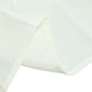 Polyester Tablecloth 60"×84" Ivory – Rectangle, Washable & Wrinkle-Resistant, Perfect for Parties