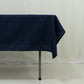 Polyester Tablecloth 60"×84" Navy Blue – Rectangle, Washable & Wrinkle-Resistant, Perfect for Parties