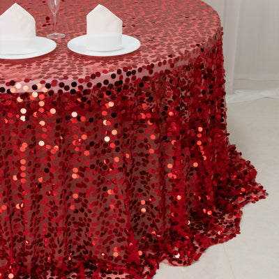 Creative Styling with Big Payette Sequin Tablecloths