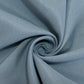 90"x132" Dusty Blue Seamless Premium Polyester Rectangular Tablecloth - 220GSM for 6 Foot Table With Floor-Length Drop