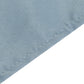90"x132" Dusty Blue Seamless Premium Polyester Rectangular Tablecloth - 220GSM for 6 Foot Table With Floor-Length Drop