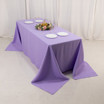 Versatile Lavender Rectangular Tablecloth