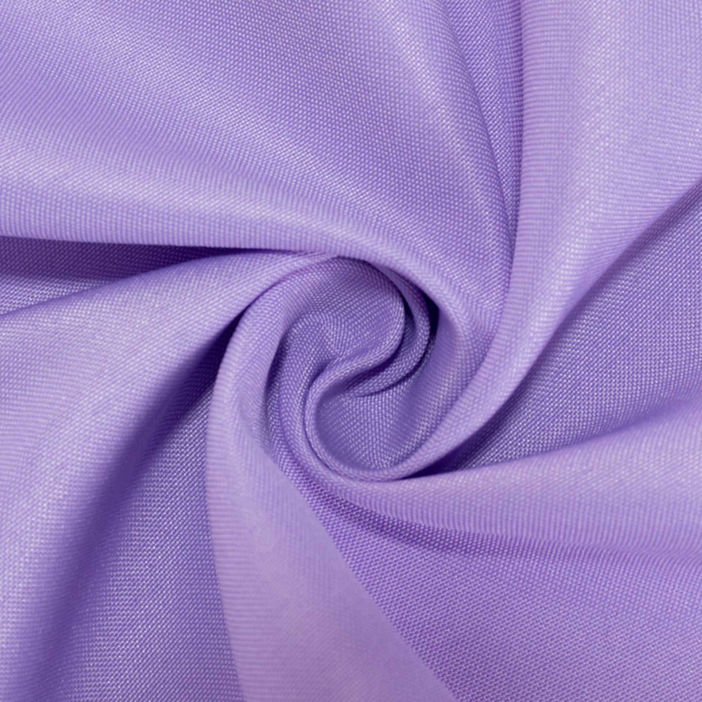 90"x132" Lavender Lilac Seamless Premium Polyester Rectangular Tablecloth - 220GSM for 6 Foot Table With Floor-Length Drop