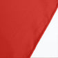 90"x132" Red Seamless Premium Polyester Rectangular Tablecloth - 220GSM