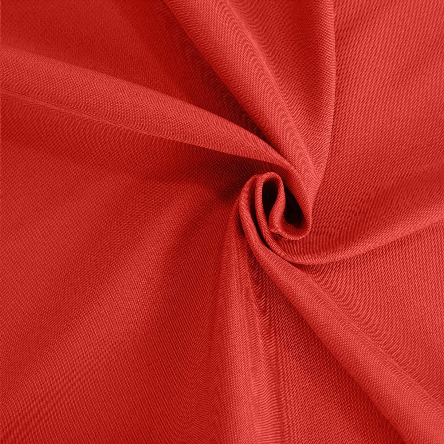 90"x132" Red Seamless Premium Polyester Rectangular Tablecloth - 220GSM