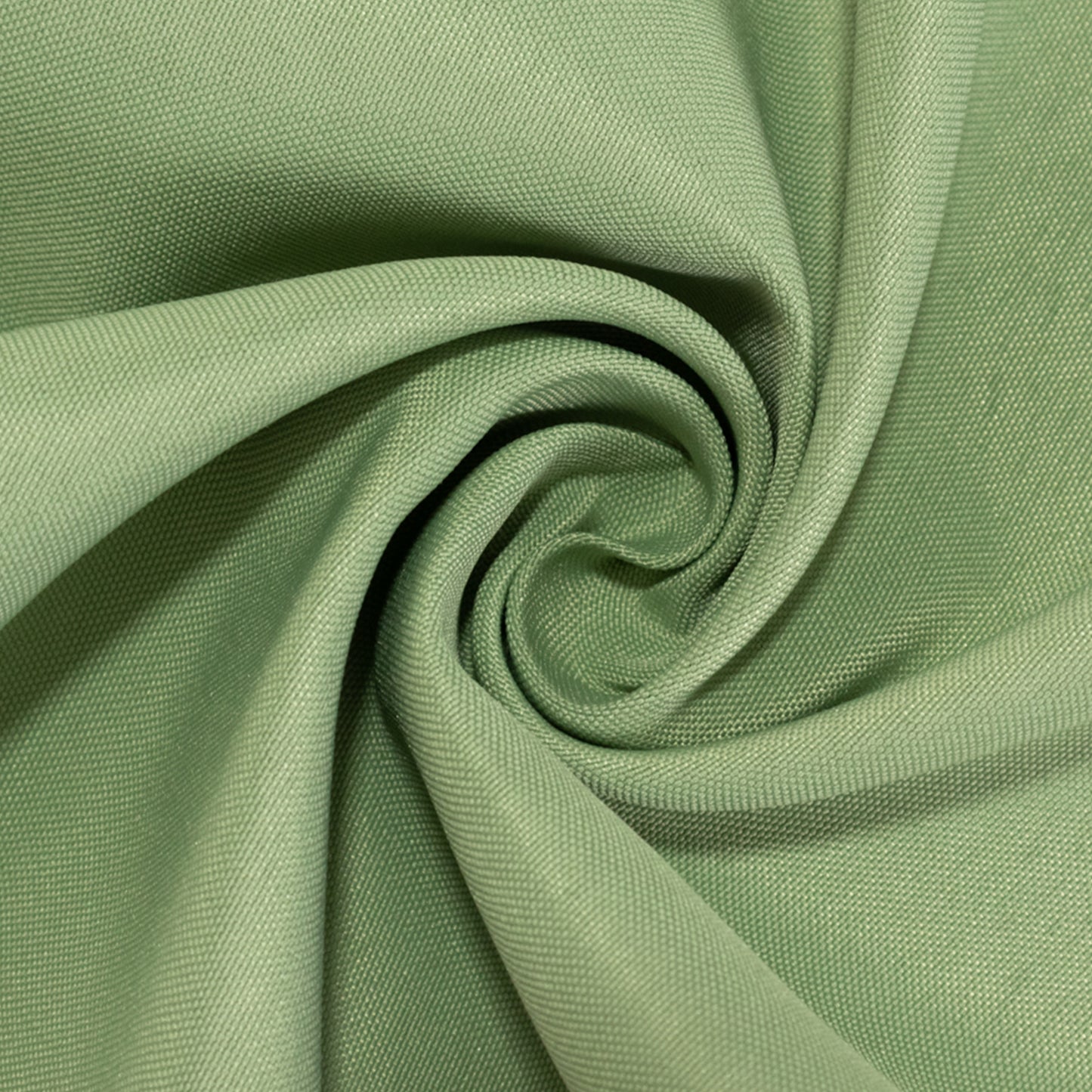 90"x132" Sage Green Seamless Premium Polyester Rectangular Tablecloth - 220GSM for 6 Foot Table With Floor-Length Drop