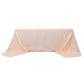 90"x156" Blush Seamless Premium Polyester Rectangular Tablecloth - 220GSM