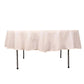 90" Blush Premium Polyester Round Tablecloth - 220GSM