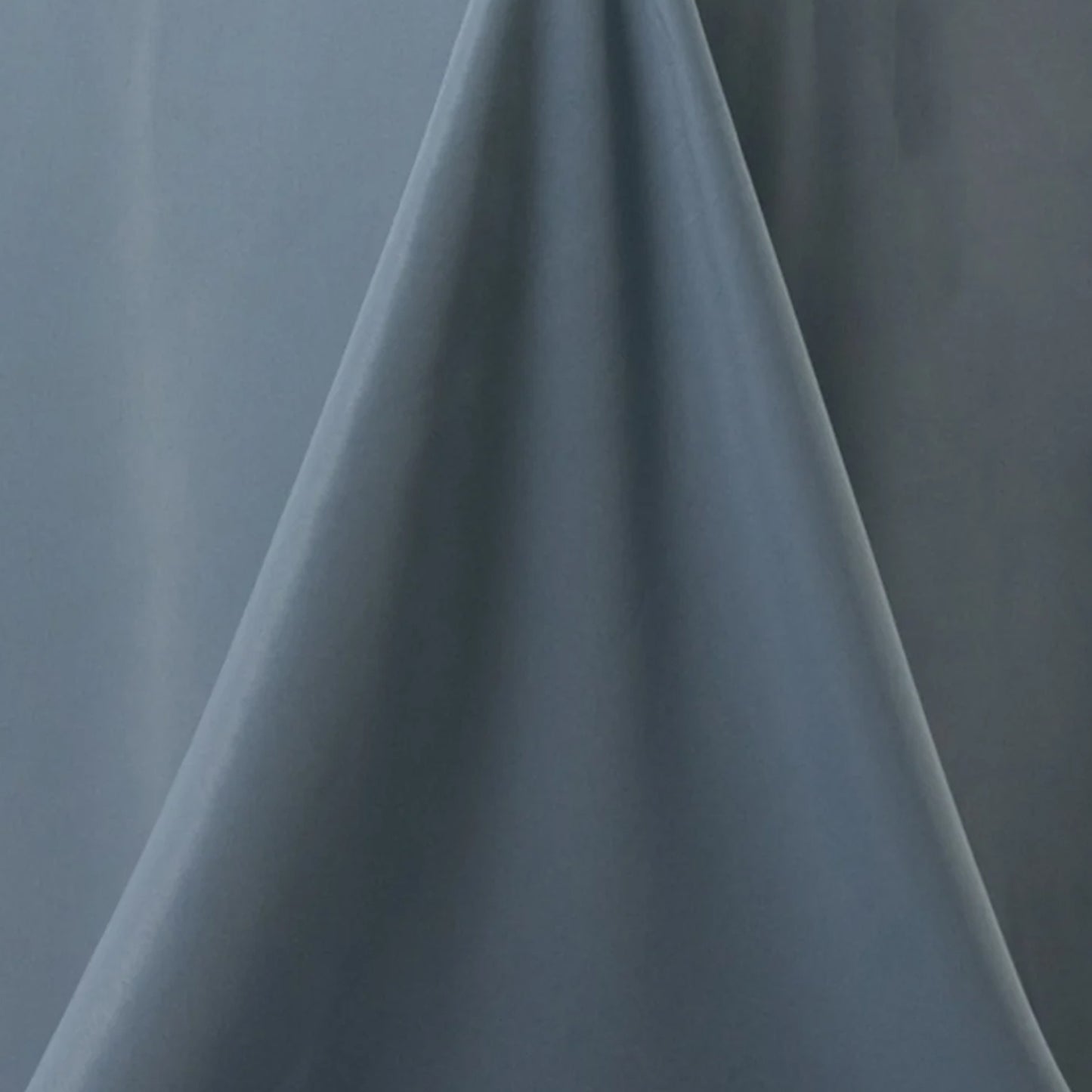 90" Dusty Blue Premium Polyester Round Tablecloth - 220GSM