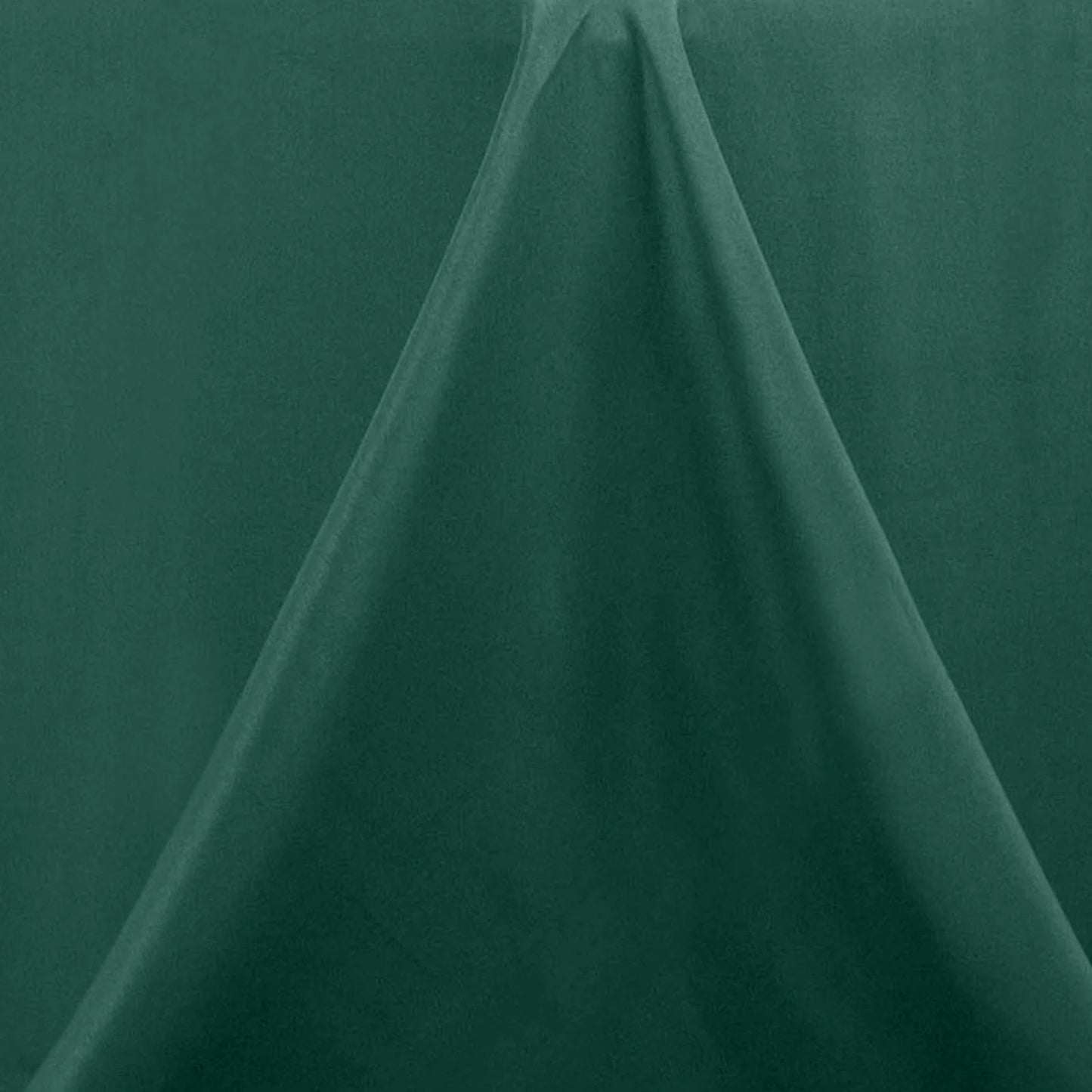 90" Hunter Emerald Green Premium Polyester Round Tablecloth - 220GSM