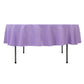 90" Lavender Lilac Premium Polyester Round Tablecloth - 220GSM