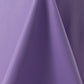 90" Lavender Lilac Premium Polyester Round Tablecloth - 220GSM