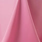 90" Pink Premium Polyester Round Tablecloth - 220GSM