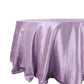 132" Violet Amethyst Accordion Crinkle Taffeta Seamless Round Tablecloth