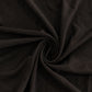 Spandex 36" Round Cocktail Table Cover Black - Easy to Maintain Stretch Fitted Highboy Tablecloth