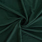 Spandex 36" Round Cocktail Table Cover Hunter Emerald Green - Easy to Maintain Stretch Fitted Highboy Tablecloth