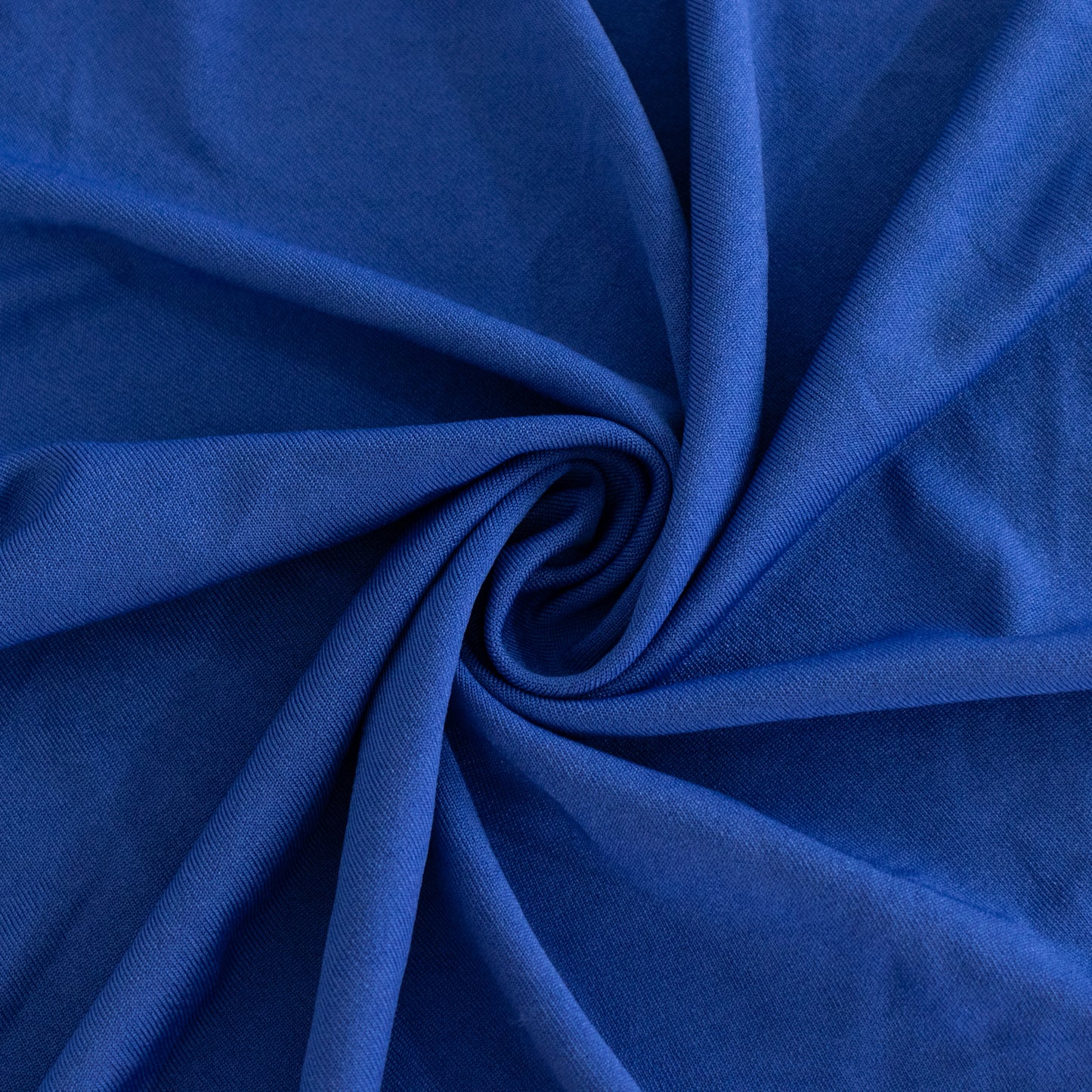 Spandex 36" Round Cocktail Table Cover Royal Blue - Easy to Maintain Stretch Fitted Highboy Tablecloth