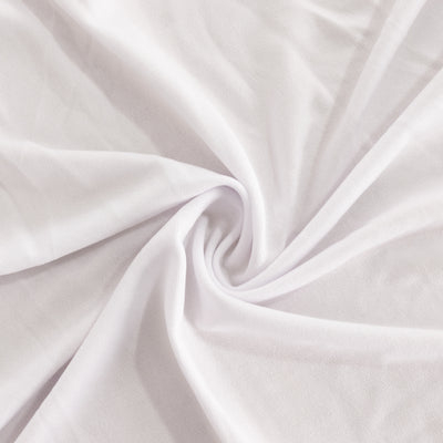 Wrinkle-Free Fitted Tablecloth for Cocktail Tables