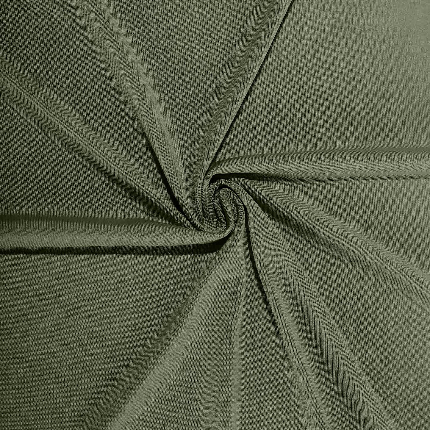 Dusty sage green spandex cocktail table cover for high top tables. #whtbkgd