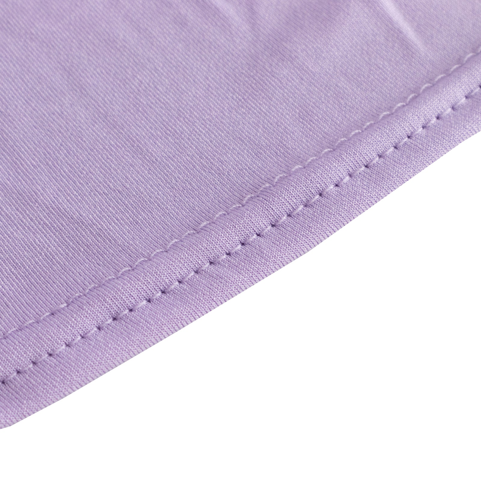 Lavender highboy spandex cocktail table cover for 30" high top tables.