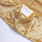 Crushed Velvet Spandex 30" Round Cocktail Table Cover Champagne Smooth Highboy Tablecloth