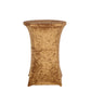 Crushed Velvet Spandex 30" Round Cocktail Table Cover Gold Smooth Highboy Tablecloth
