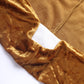Crushed Velvet Spandex 30" Round Cocktail Table Cover Gold Smooth Highboy Tablecloth