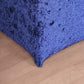 Crushed Velvet Spandex 30" Round Cocktail Table Cover Navy Blue Smooth Highboy Tablecloth
