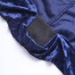 Crushed Velvet Spandex 30" Round Cocktail Table Cover Navy Blue Smooth Highboy Tablecloth