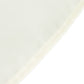 108" Ivory Cotton Blend Round Tablecloth