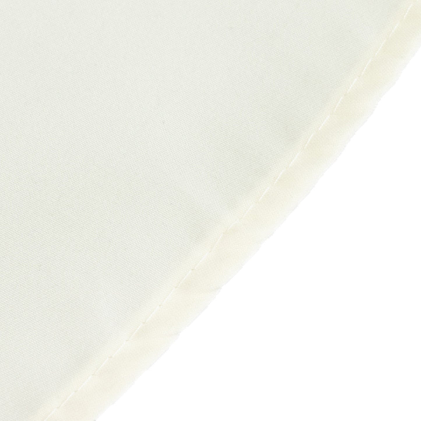 108" Ivory Cotton Blend Round Tablecloth