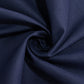 108" Navy Blue Cotton Blend Round Tablecloth