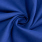 108" Royal Blue Cotton Blend Round Tablecloth