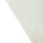 60"x102" Ivory Cotton Blend Rectangular Tablecloth