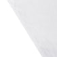 60"x102" White Cotton Blend Rectangular Tablecloth
