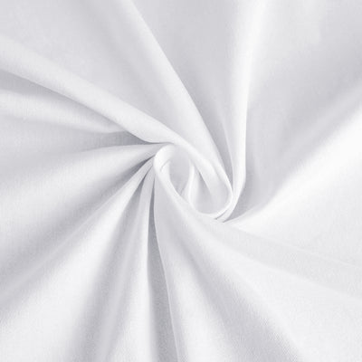 Durable White Cotton Blend for Lasting Quality