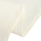 90" Ivory Cotton Blend Round Tablecloth